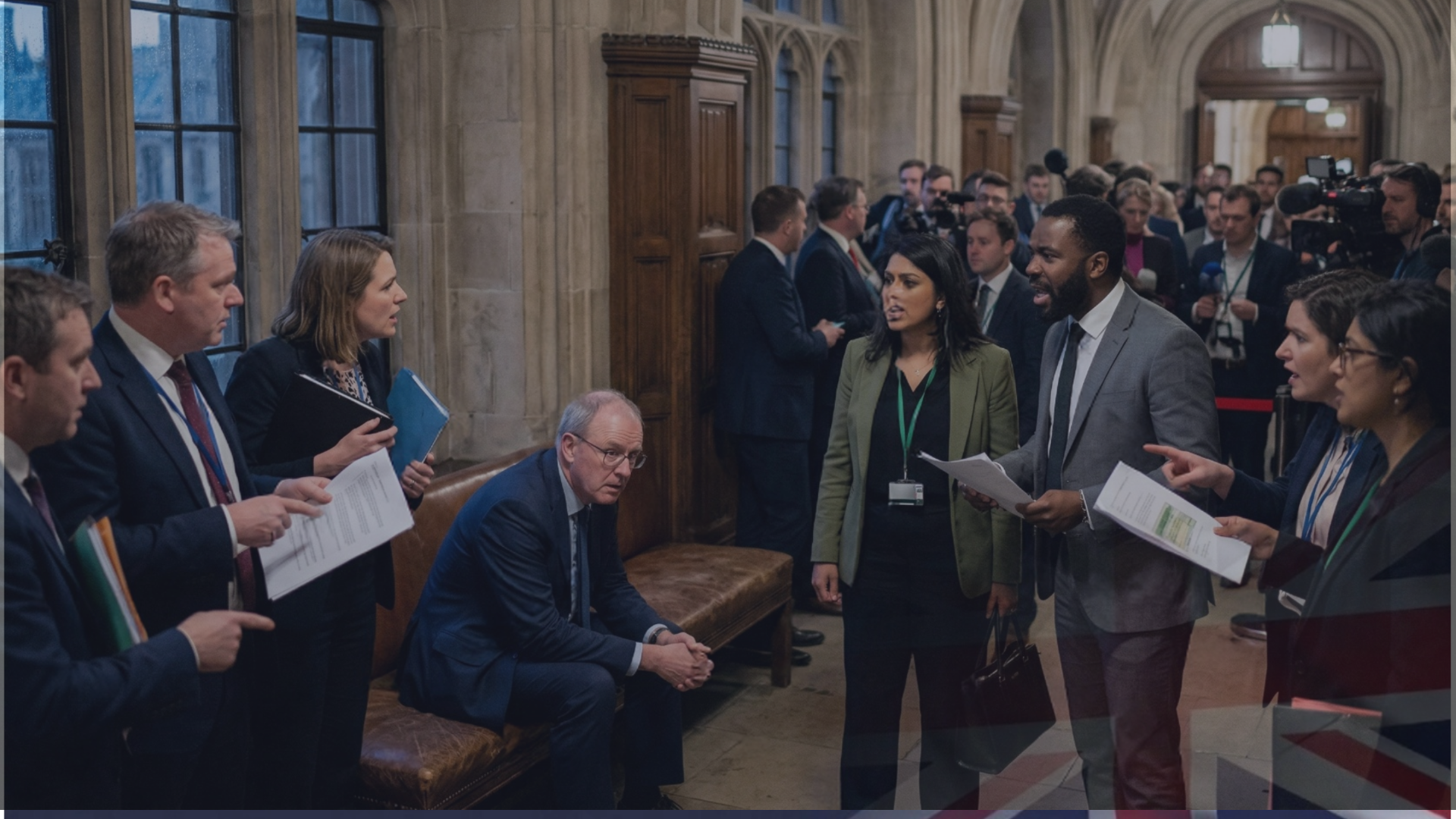 Crisis i Labour as MPs Revolt and seem to disagree.