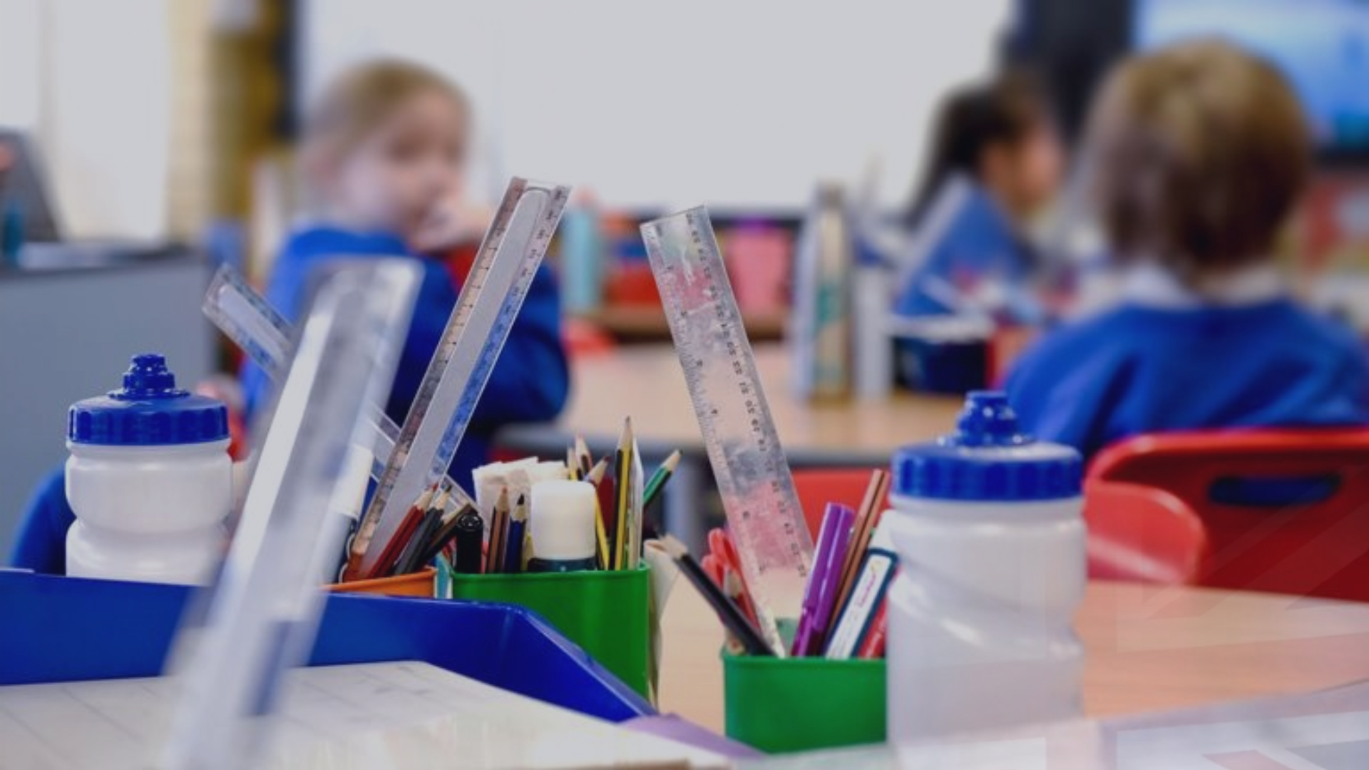 pupils in classroom