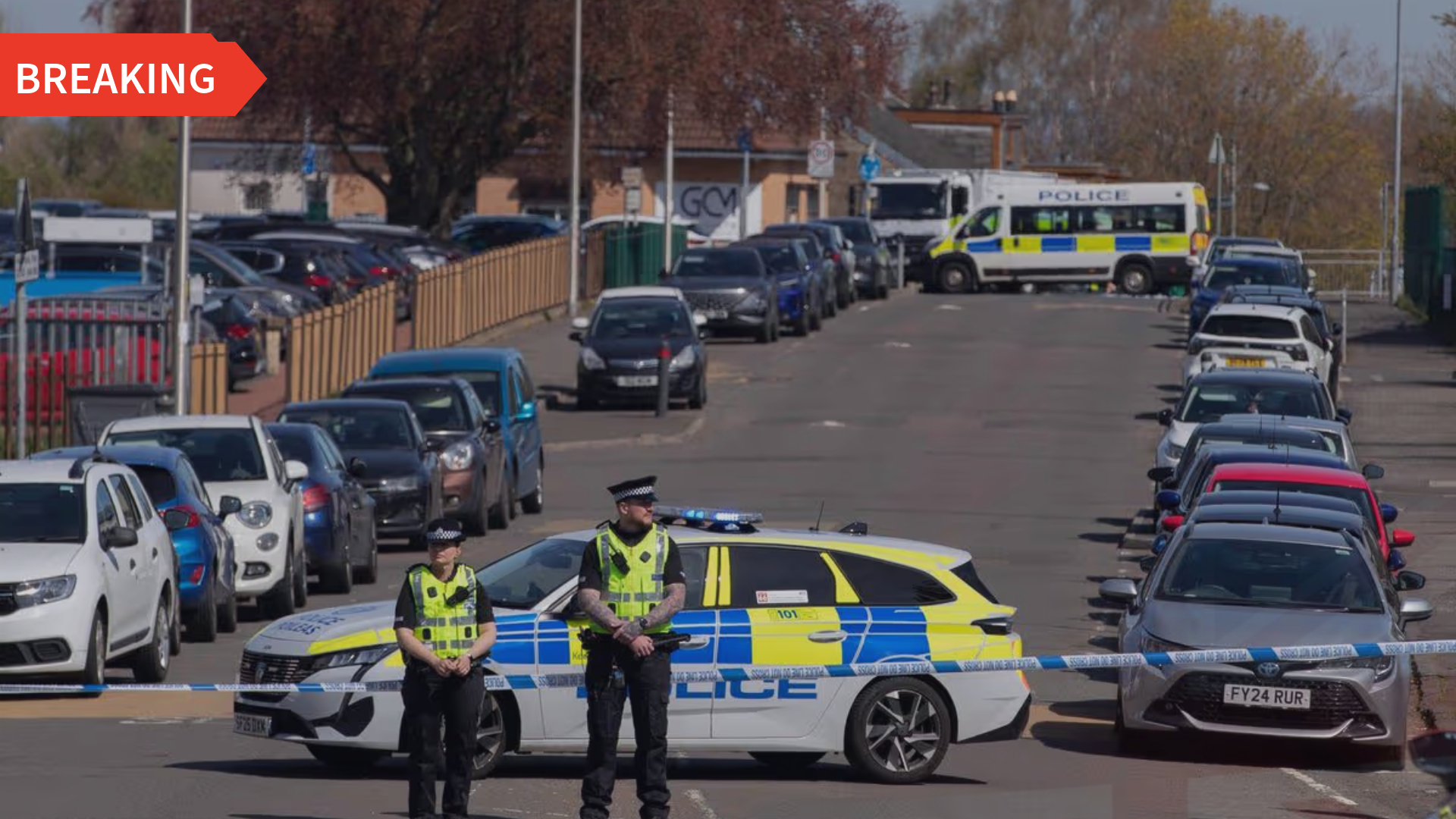 Police-lock-down-area-near-Blantyre-school-as-homes-evacuated-amid-suspicious-item