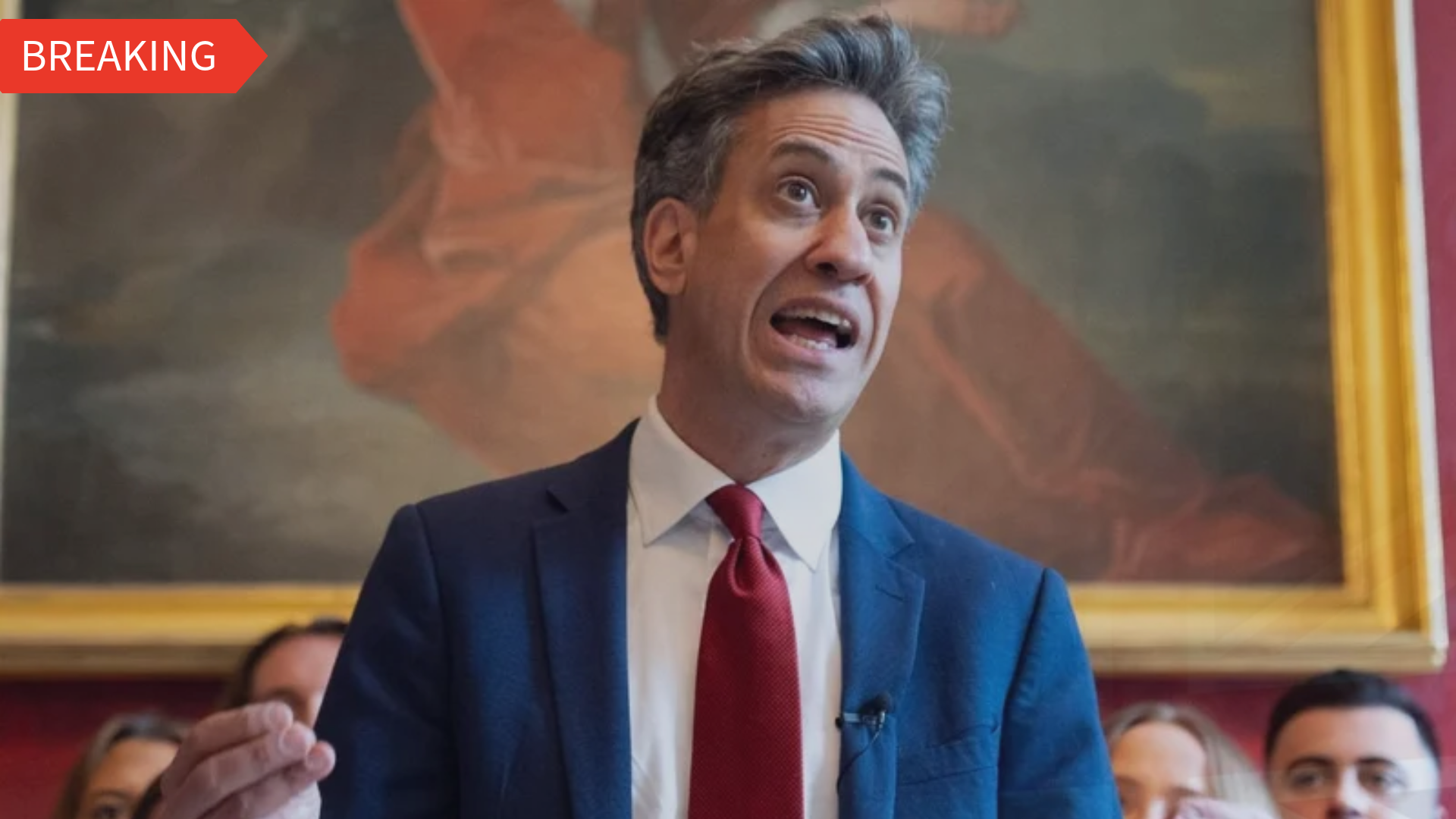 Energy Secretary Miliband