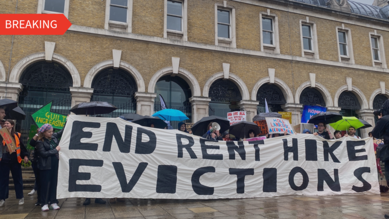 UK housing protest