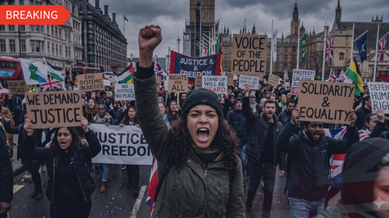 uk protest over gromming gangs