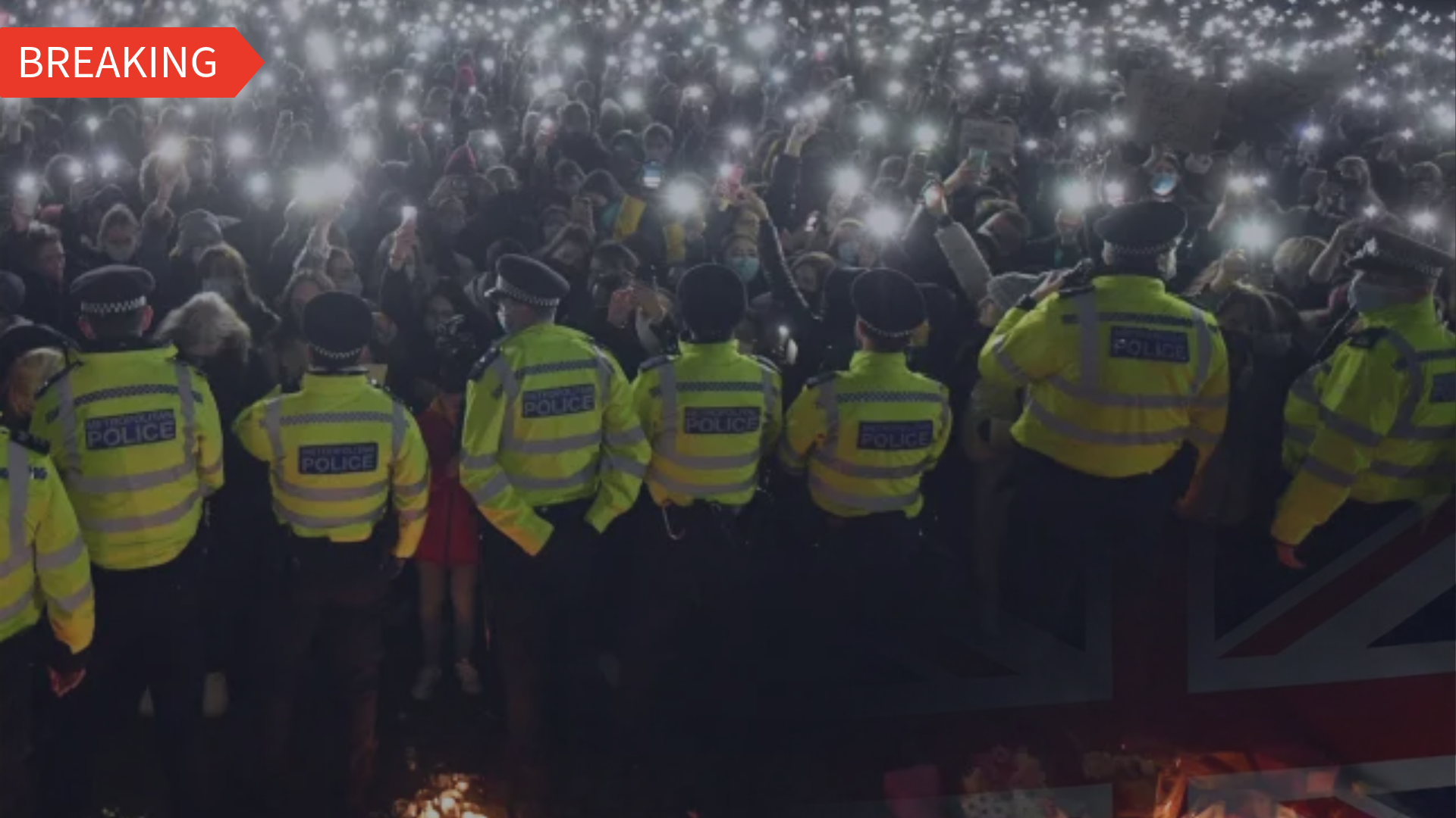MET Police took photo of evidence on their phones