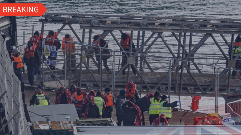 Almost 1,000 migrants crossed the English Channel in small boats over the Bank Holiday weekend