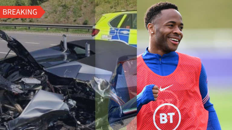 Former England footballer Raheem Sterling has been arrested on suspicion of drug-driving after crashing his Lamborghini on the M3. Sources close to the player say he has felt “worthless” amid recent personal and career struggles.