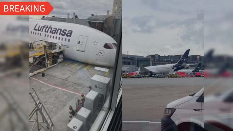 Boeing 787 Dreamliner parked on airport apron