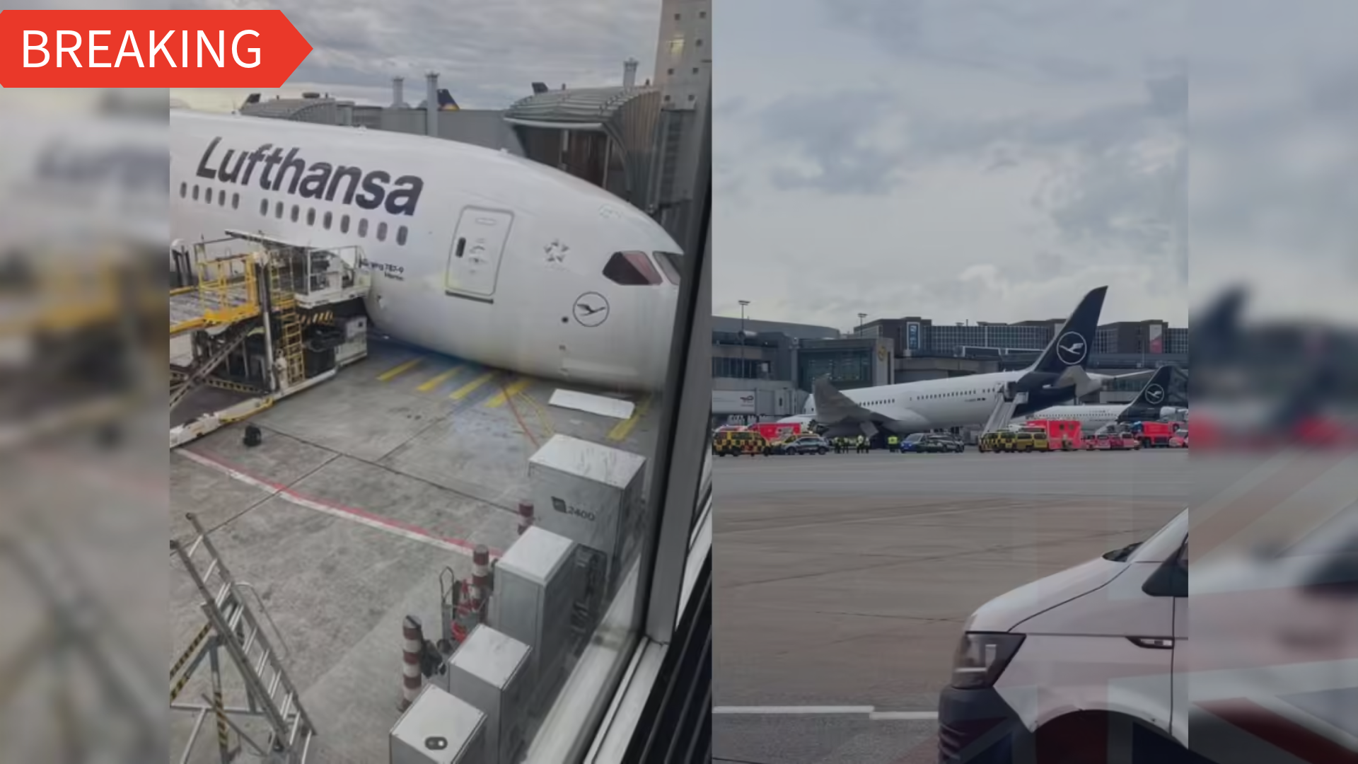 Boeing 787 Dreamliner parked on airport apron