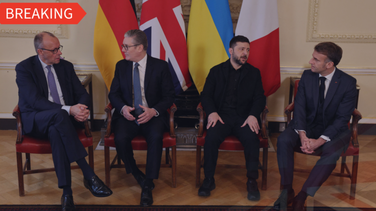 Keir Starmer, Emmanuel Macron and Friedrich Merz have backed Volodymyr Zelenskyy's proposal for direct ceasefire negotiations with Russia
